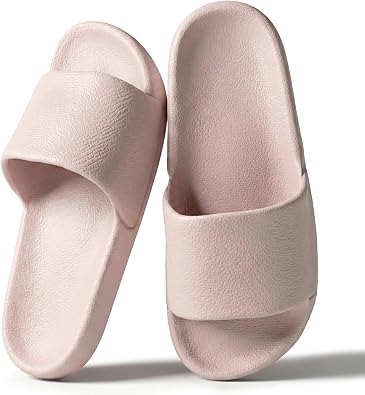 Shower Shoes for Women & Men - Non-Slip House Slippers - Cloud Comfort Slides - Quick-Dry, Arch Support - Perfect for Bathroom, Beach, Pool, Trave